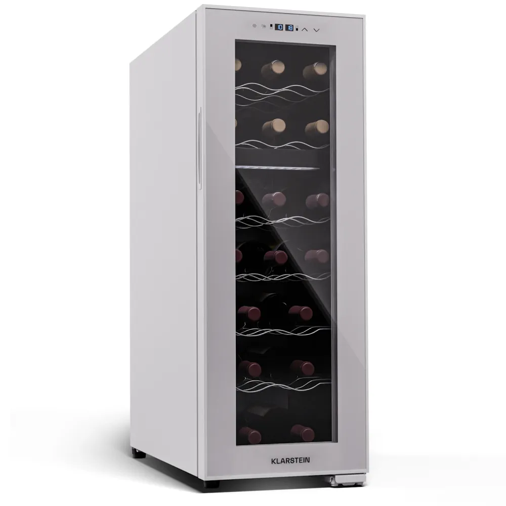 Beersafe XXL Quartz Getränkekühlschrank mit Glastür Kühlschrank 80 Liter Klarstein