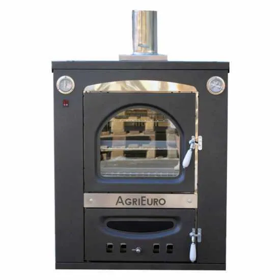 AgriEuro Medius Plus 100 Inc - Einbau-Holzbackofen - Umluftbackofen aus deutscher Entwicklung