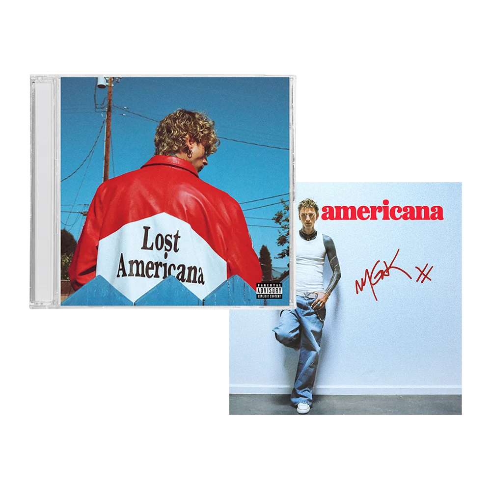 lost americana - cd + signed art card