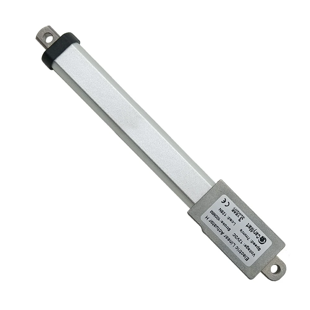 100MM 6V 12V 24V 188N Mikro Elektrischer Linearantrieb Mini Elektrozylinder H (Modell 0041646)