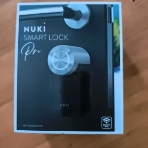 ✔️ Nuki Smart Lock Pro 4. Generation, smartes Türschloss mit WLAN und Matter für Fernzugriff, elektronisches Türschloss ma...