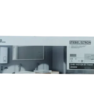 ✔️ STIEBEL ELTRON Neueste Generation Elektronischer Durchlauferhitzer DHB 18/21/24 ST Trend, gradgenaue Temperaturwahl, en...