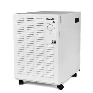 Wood's Luftentfeuchter SW-20FW – 14 L/24 h, bis 90 m², 11,4-Liter-Tank, Hygrostat
