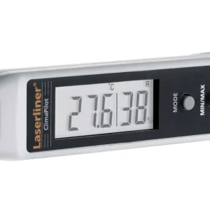 Laserliner ClimaPilot Luftfeuchtemessgerät (Hygrometer) 20% rF 99% rF Taupunkt-/Schimmelwarnanzeige aus antibakteriellem M...