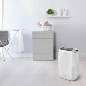 DeLonghi DDSX225 Luftentfeuchter 100 m³ 0.83 l/h Weiß